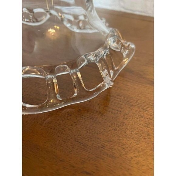 Vintage Duncan Miller Lace Edge Bowl Centerpiece - Picture 6 of 7